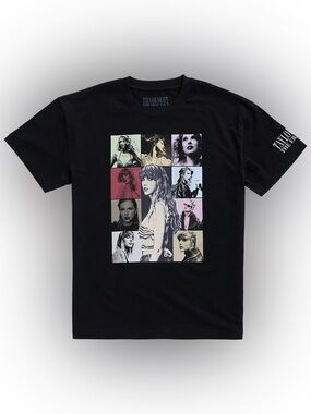 Taylor Swift | THE ERAS TOUR Through London BLACK T-SHIRT
